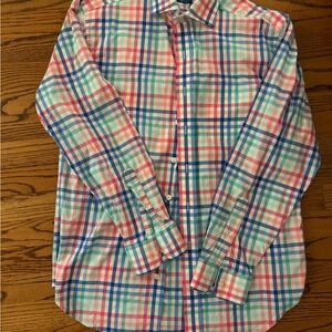 Vineyard Vines Colorful Plaid Button Down Shirt